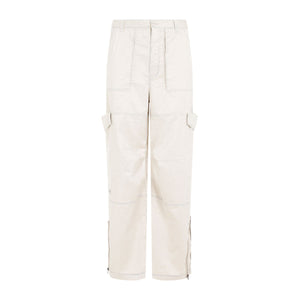 ACNE STUDIOS Microfiber Cargo Pants - Relaxed Fit for Men - Size IT 48