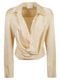 BLUMARINE Elegant Draped Shirt for Women