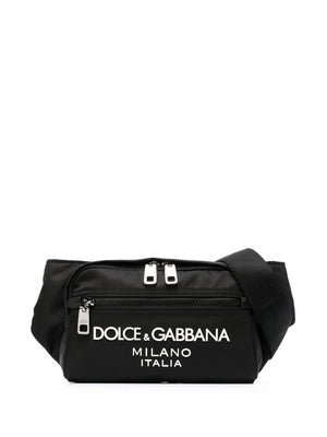 DOLCE & GABBANA Mini Fabric Crossbody Pouch Handbag