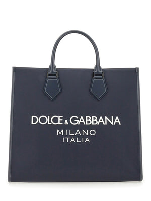 DOLCE & GABBANA Large Shopping Handbag - Versatile Carryover Style