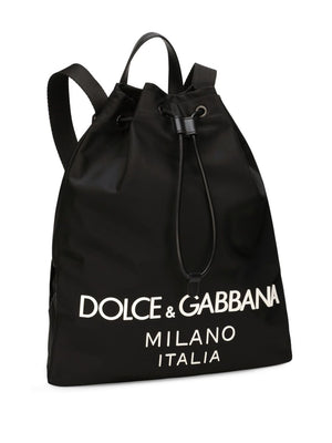 DOLCE & GABBANA Men's Nylon Backpack - FW24 Collection