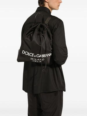 DOLCE & GABBANA Men's Nylon Backpack - FW24 Collection