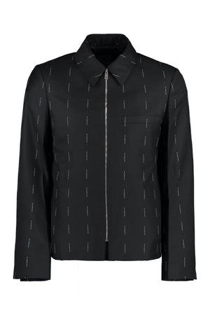 GIVENCHY Men's Wool Zipped Jacket