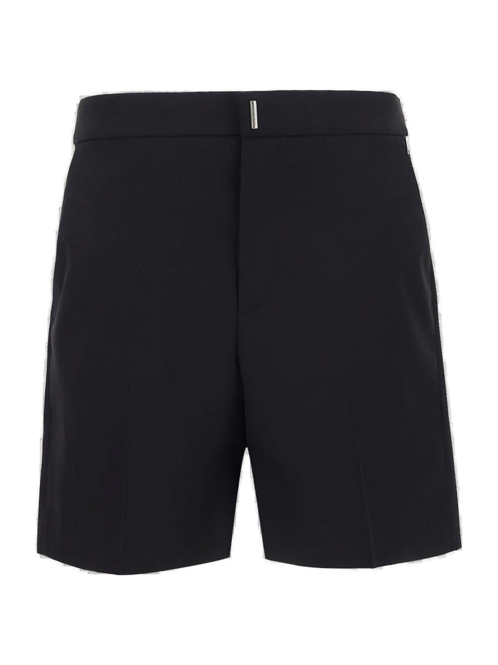 GIVENCHY Men's Logo Bar Bermuda Shorts