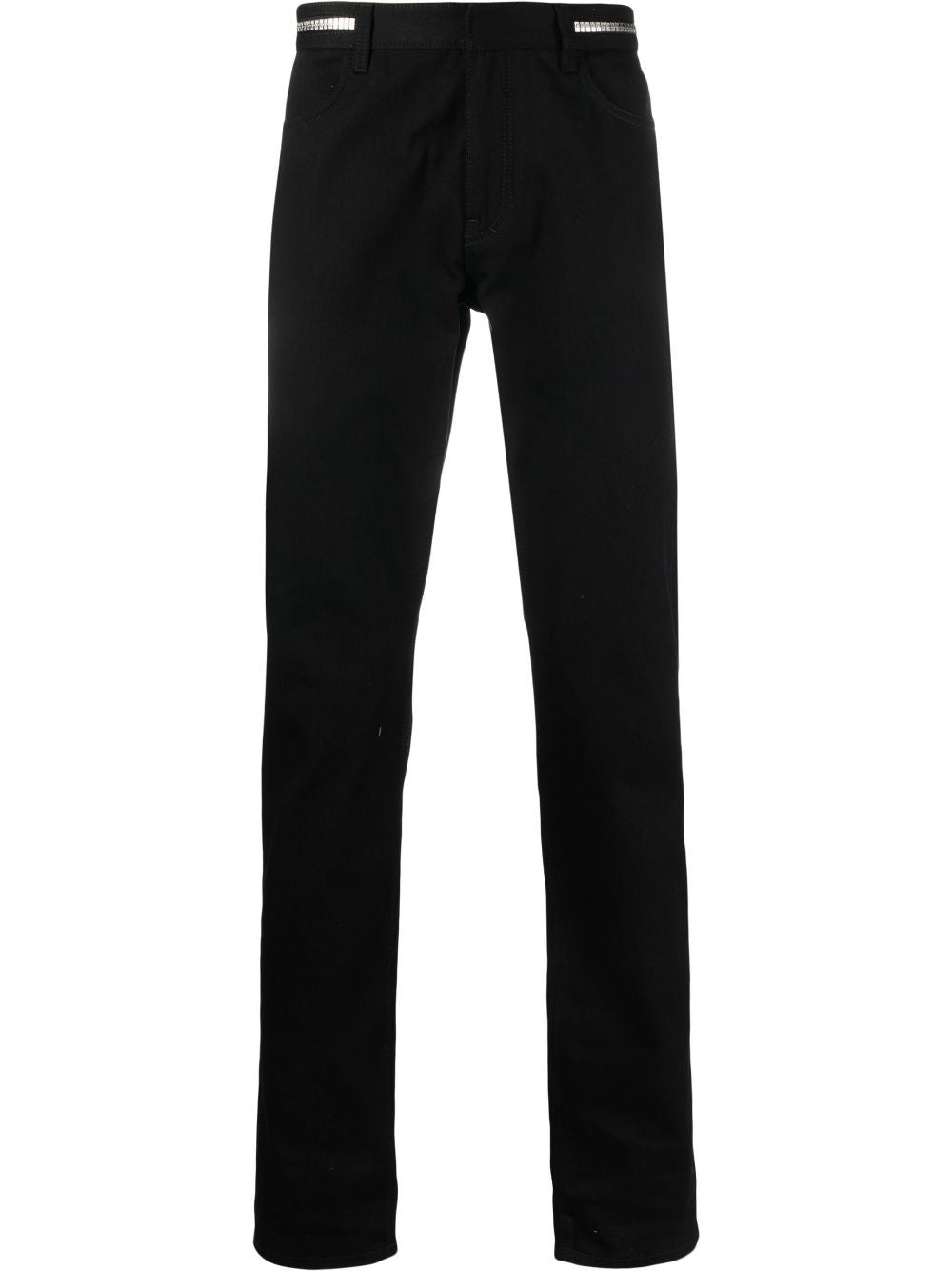 GIVENCHY Slim Fit Jeans with Metallic Details for Men