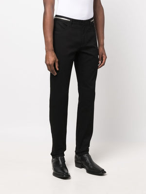 GIVENCHY Slim Fit Jeans with Metallic Details for Men