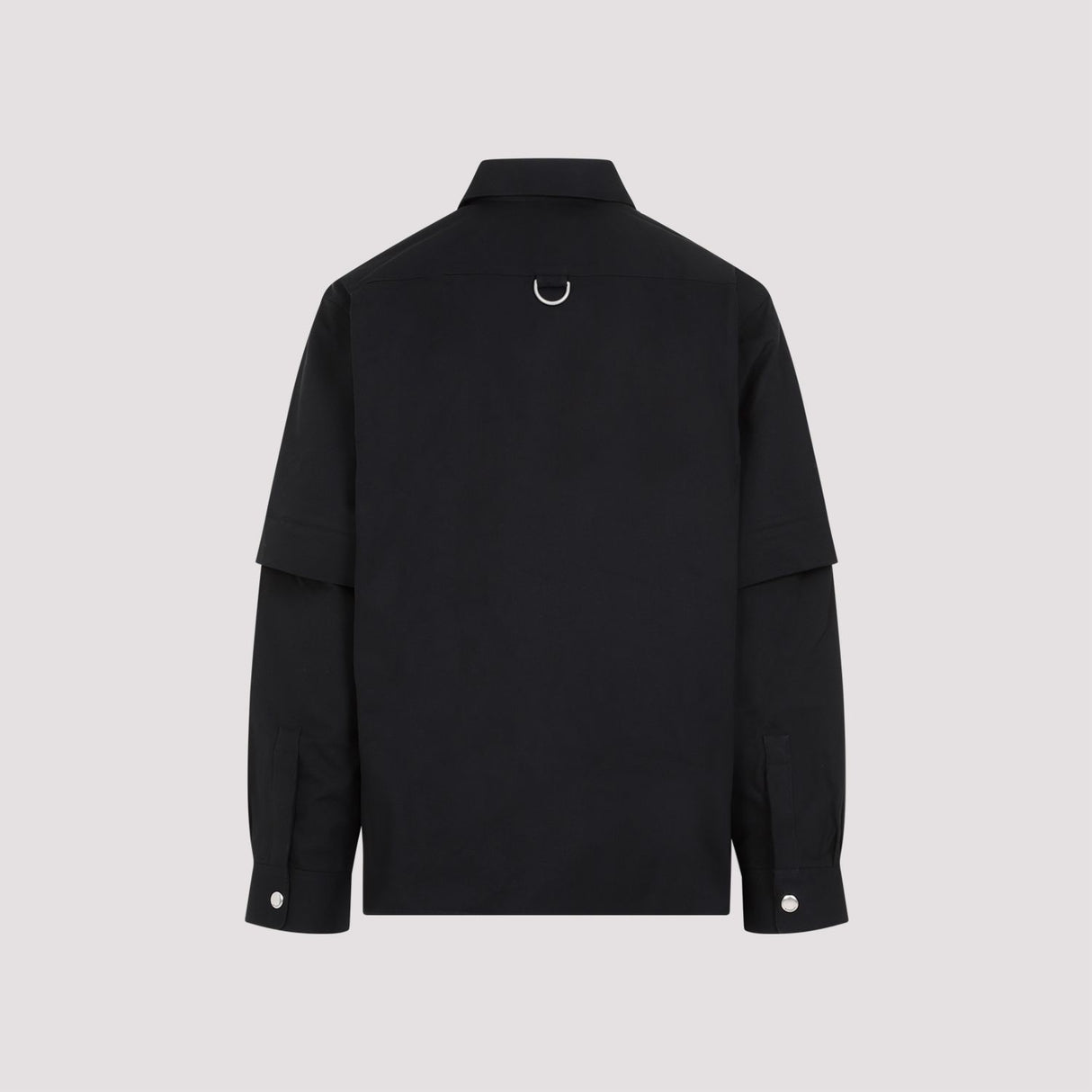 GIVENCHY Cotton Zip-Up Shirt with Detachable Sleeves - Spring/Summer 2024