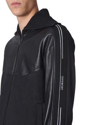 GIVENCHY Logo Front Zip Jacket for Men