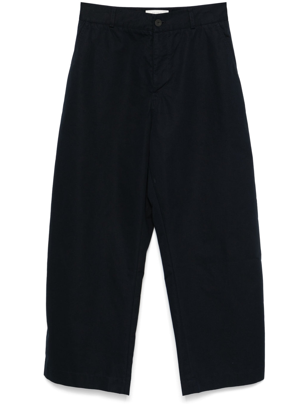 STUDIO NICHOLSON Slim Curved Leg Pant for Men