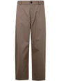 STUDIO NICHOLSON Slim Curved Leg Pant for Men