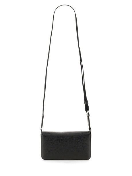 DOLCE & GABBANA Men's Mini Leather Handbag for FW24