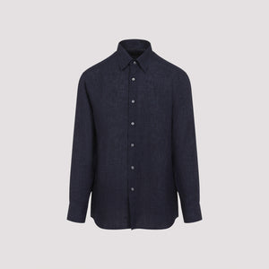 BRIONI Elegant Linen Shirt for Men - Spring/Summer 2025