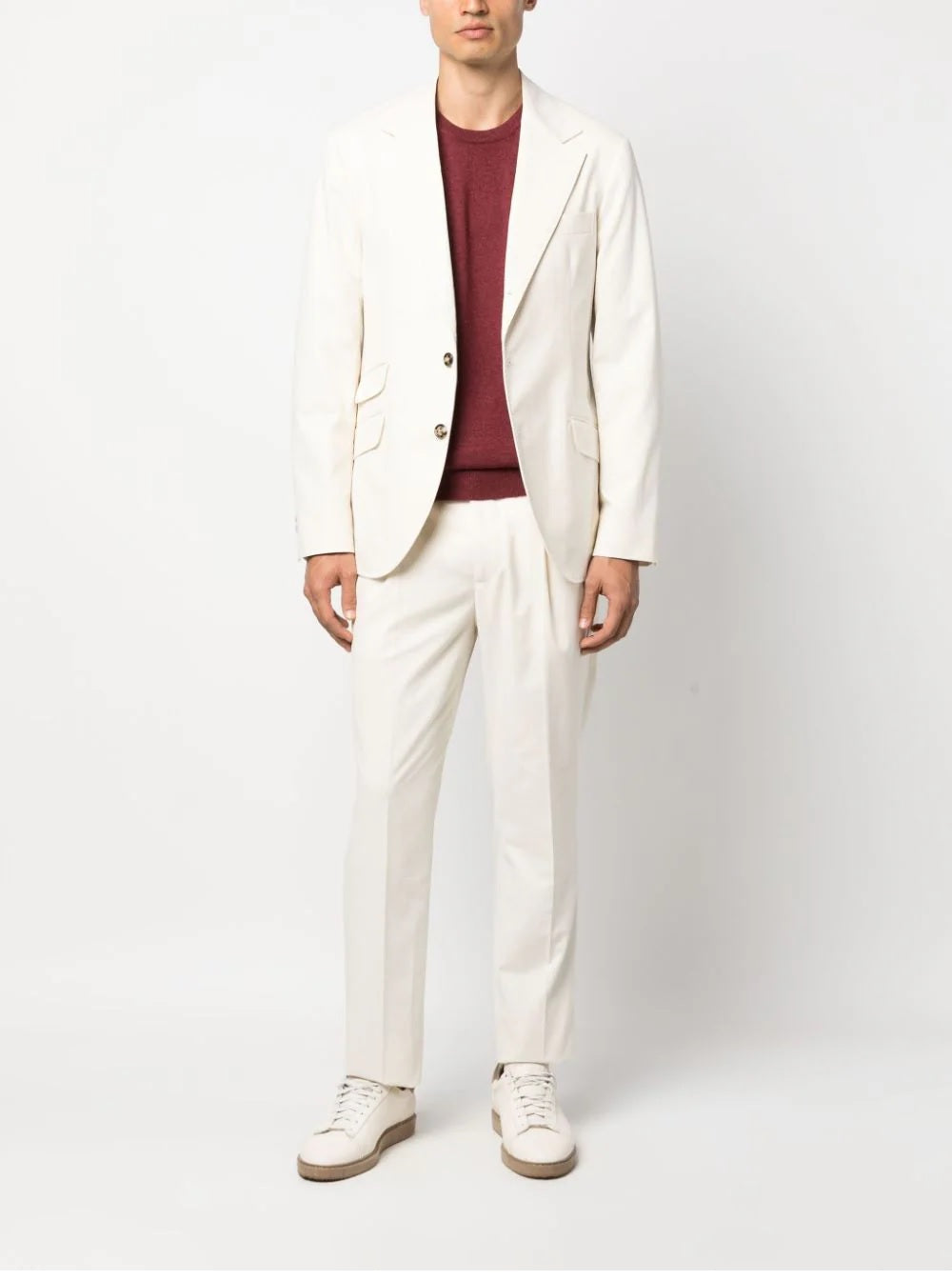 BRUNELLO CUCINELLI Sophisticated Leisure Suit for Modern Men