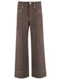 BRUNELLO CUCINELLI Wide Leg Denim Trousers for Women