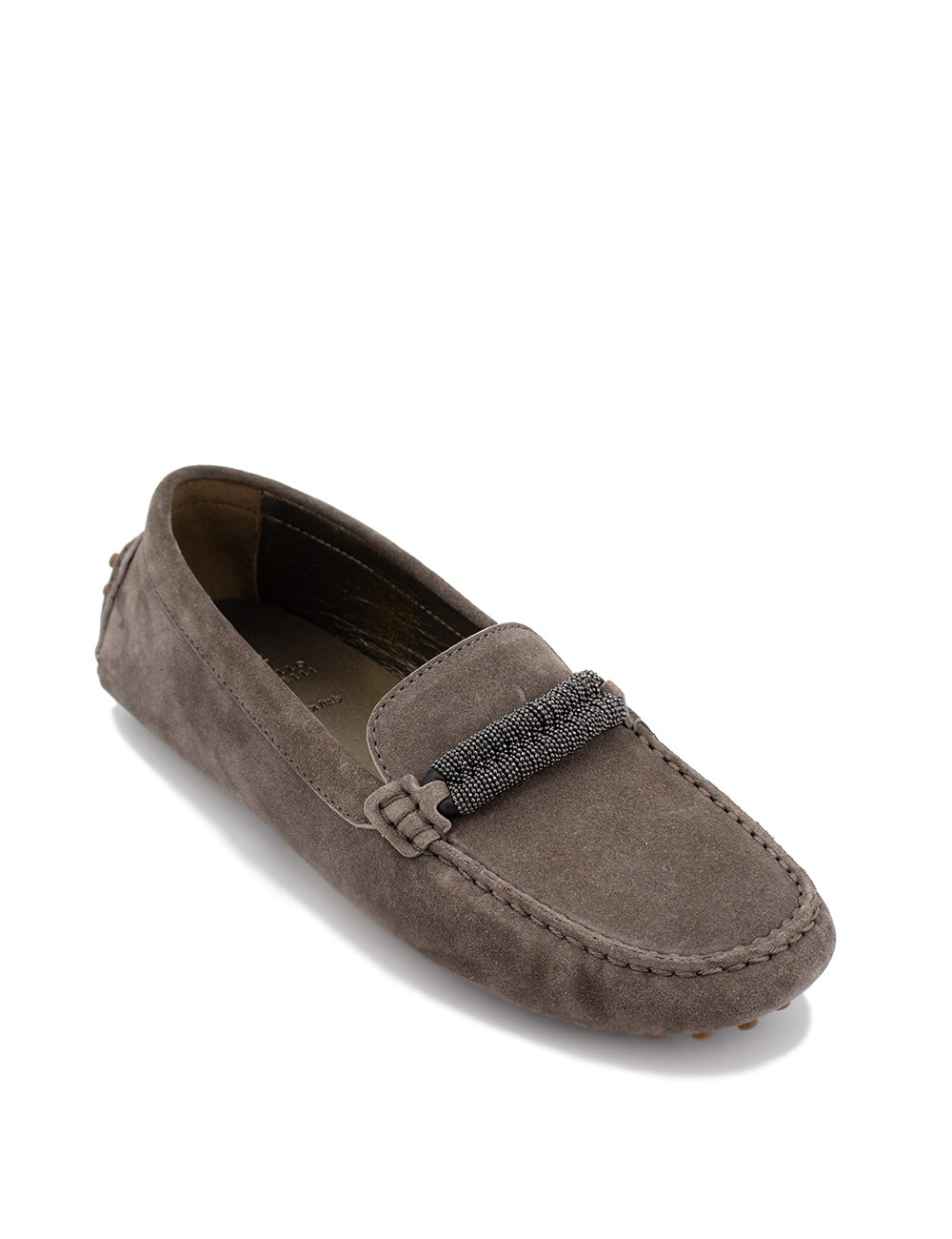 BRUNELLO CUCINELLI Luxury Suede Moccasins for Women