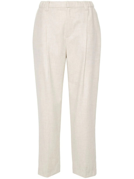 BRUNELLO CUCINELLI Luxurious Trousers for Women - Fall Winter 24/25