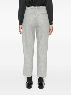 BRUNELLO CUCINELLI Luxurious Wool Cashmere Trousers for Women