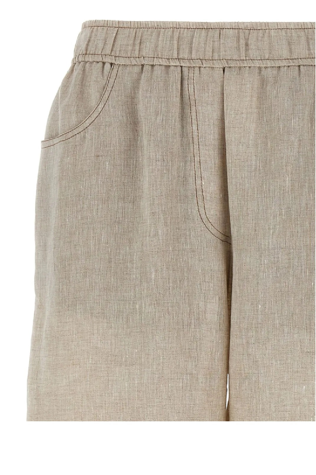 BRUNELLO CUCINELLI Linen Trousers for Women