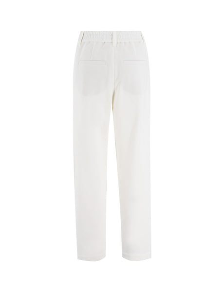 BRUNELLO CUCINELLI Elevated Natural Trousers for Women