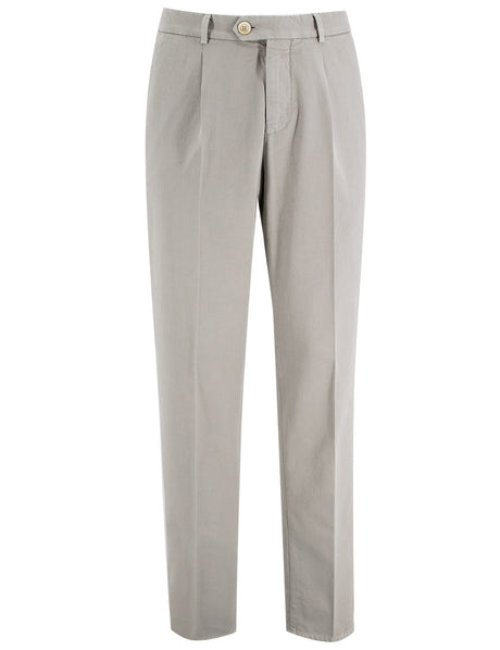 BRUNELLO CUCINELLI SPAGO Trousers for Men - Tailored Fit for Spring Summer 25