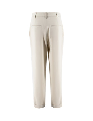 BRUNELLO CUCINELLI Elegant Wide-Leg Trousers for Women