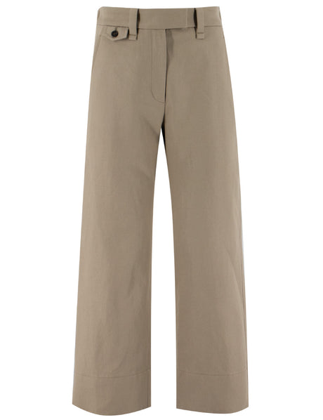 BRUNELLO CUCINELLI Chic Cropped Trousers