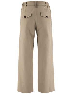 BRUNELLO CUCINELLI Chic Cropped Trousers