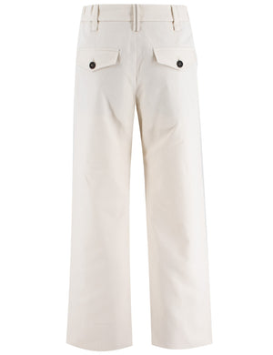 BRUNELLO CUCINELLI Chic Cropped Trousers for Women in 2025