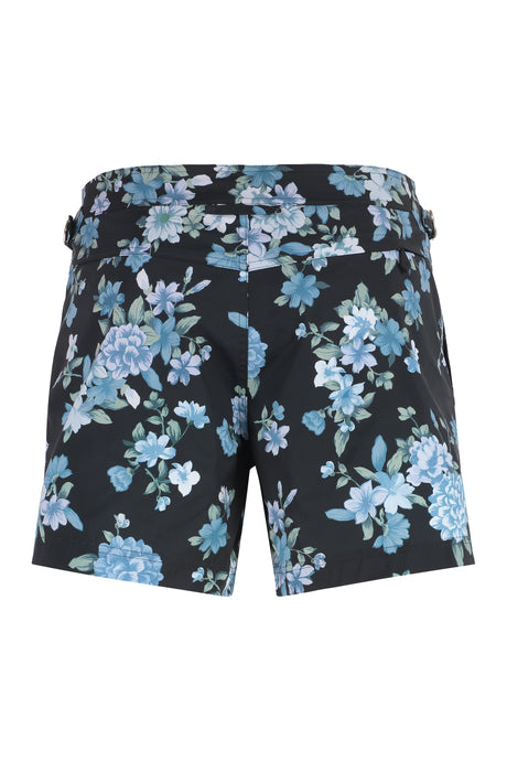 TOM FORD Floral Printed Swim Shorts for Men - SS25 Collection