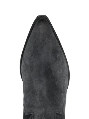 ISABEL MARANT Suede Leather Boots - Pointed Toe Design