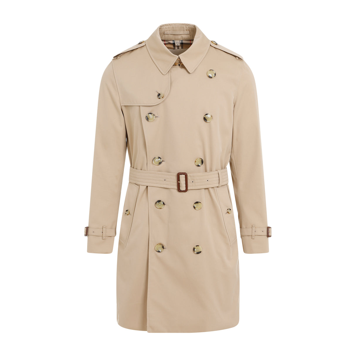 BURBERRY Double-Breasted Trench Jacket