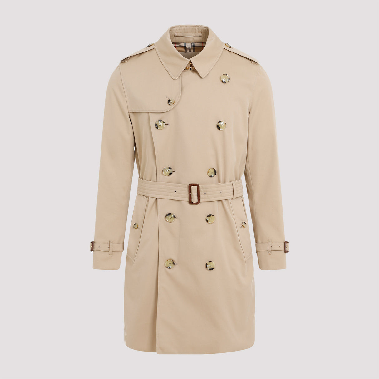 BURBERRY Double-Breasted Trench Jacket