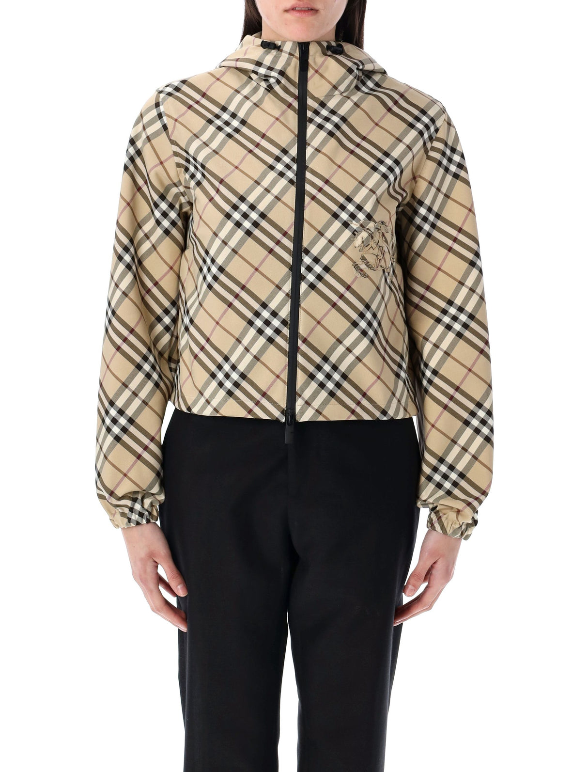 BURBERRY Mini Check Jacket for Women