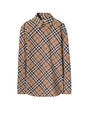 BURBERRY Check Wool Blend Shirt