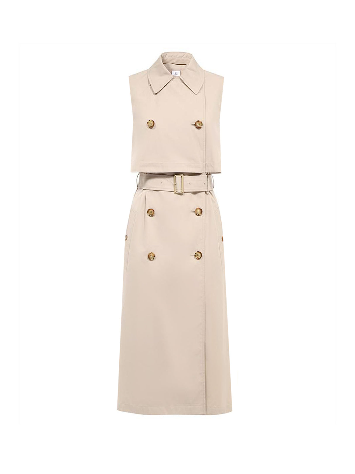 BURBERRY Sleeveless Trench Coat for Women