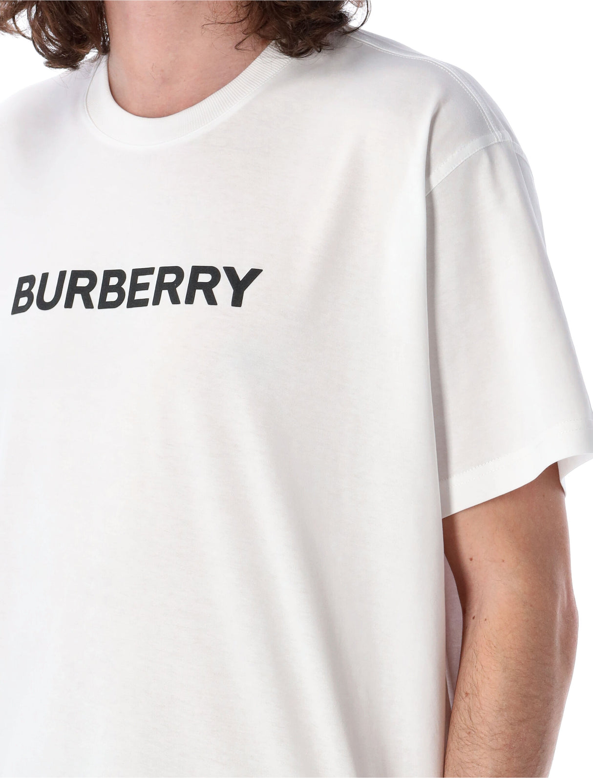 BURBERRY Logo Cotton T-Shirt for Men