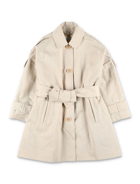 BURBERRY Elegant Rain Jacket for Girls