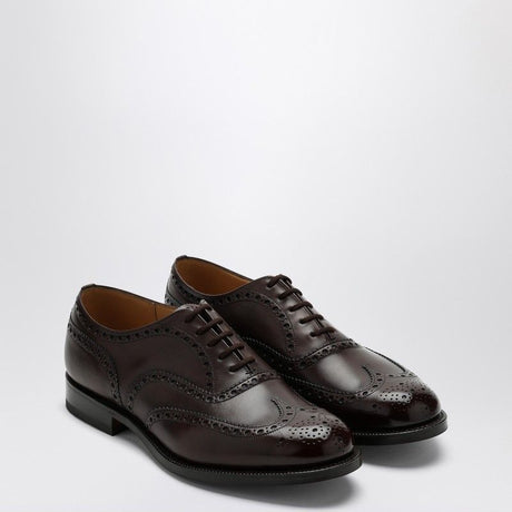 CHURCH'S Luxe Brown Lace-Up Dress Shoes for Men