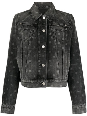 GIVENCHY Monogram Denim Jacket for Women - SS23 Collection