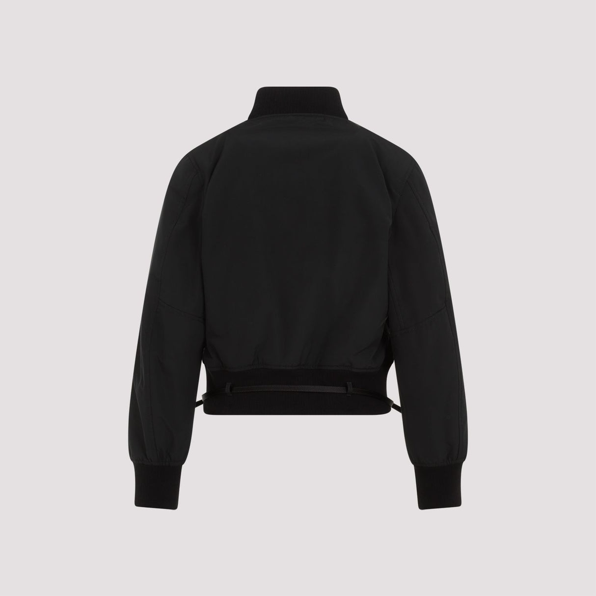 GIVENCHY Long Sleeve Blouson with Attached Belt