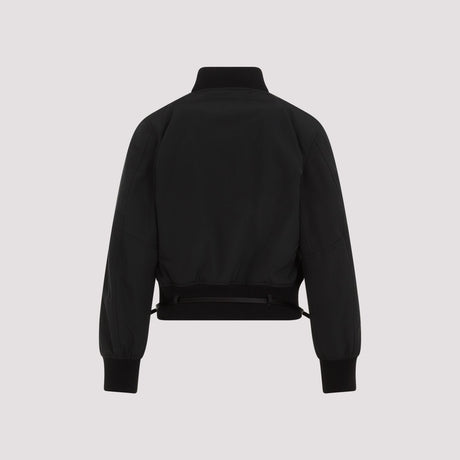 GIVENCHY Long Sleeve Blouson with Attached Belt