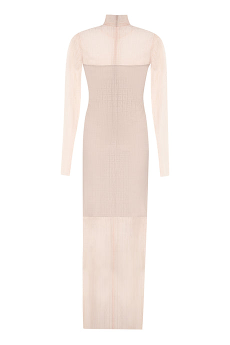 GIVENCHY Pink Lace Dress for Women - SS24