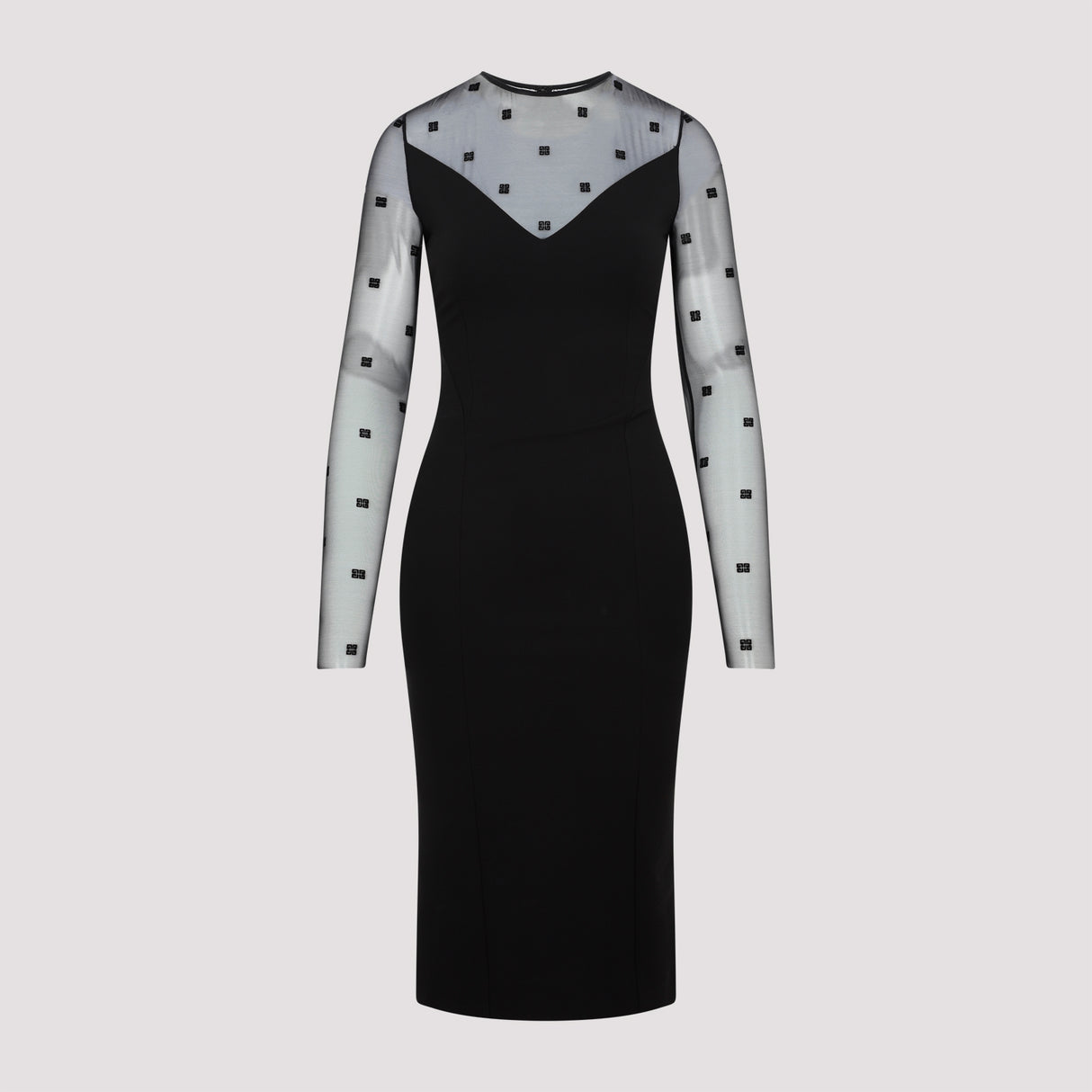 GIVENCHY Chic Mini Dress with Iconic 4G Pattern