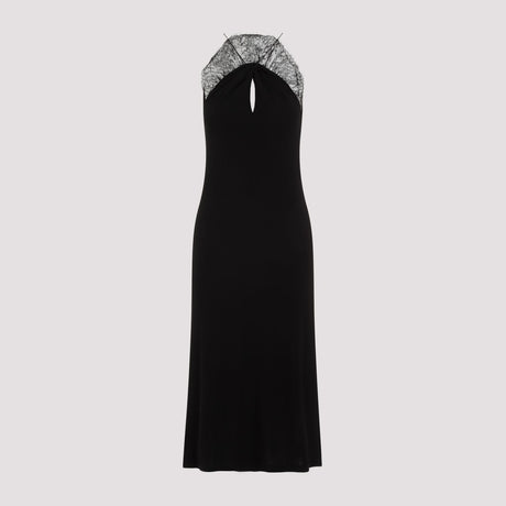 GIVENCHY Sleeveless Lace Mini Dress