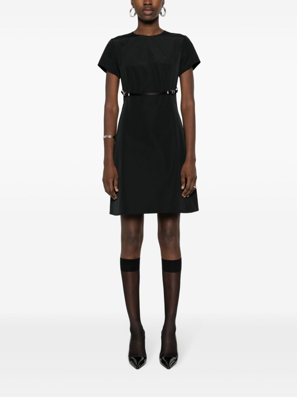 GIVENCHY Chic Cotton Blend Mini Dress