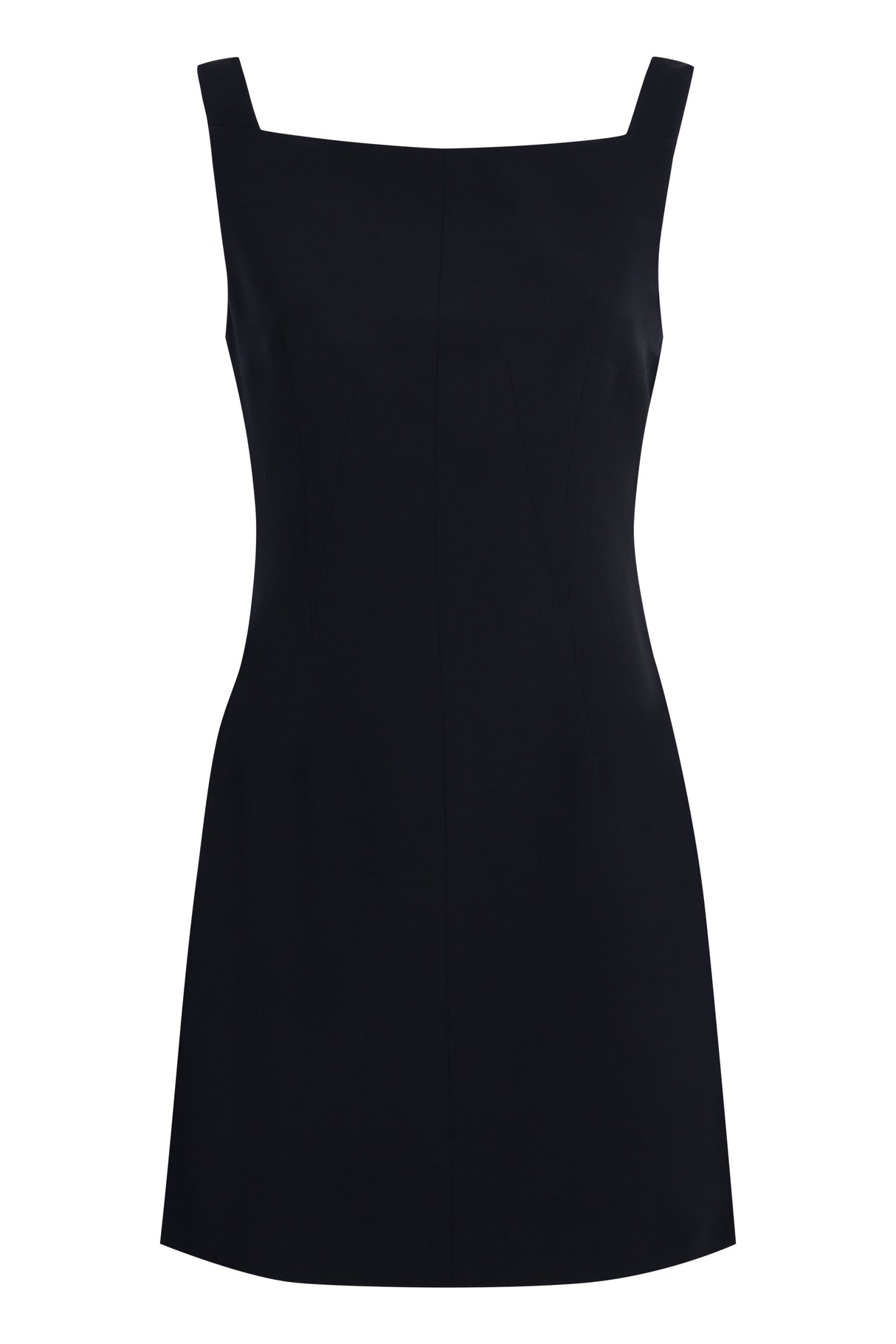 GIVENCHY Elegant Crepe Dress with Unique Cut-Out Detail