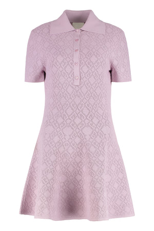 GIVENCHY Stylish Jacquard Knit Mini-Dress for Women