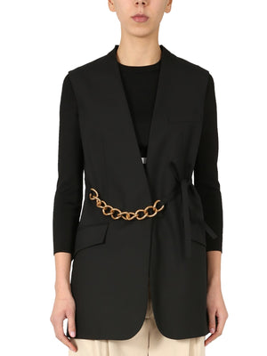 GIVENCHY Chic Sleeveless V-Neck Jacket