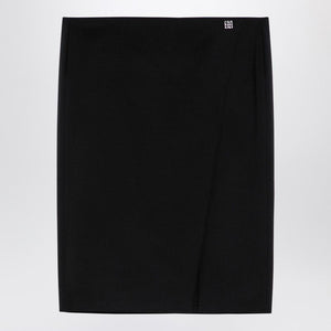 GIVENCHY Women's Mini Skirt with Metallic Logo