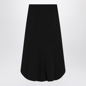 GIVENCHY Milan Stitch Midi Skirt with Gold Buttons